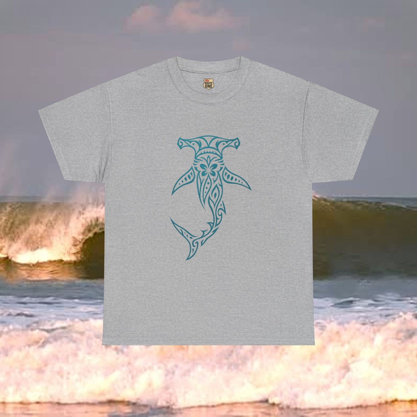 Hammerhead Ocean Art T-shirt