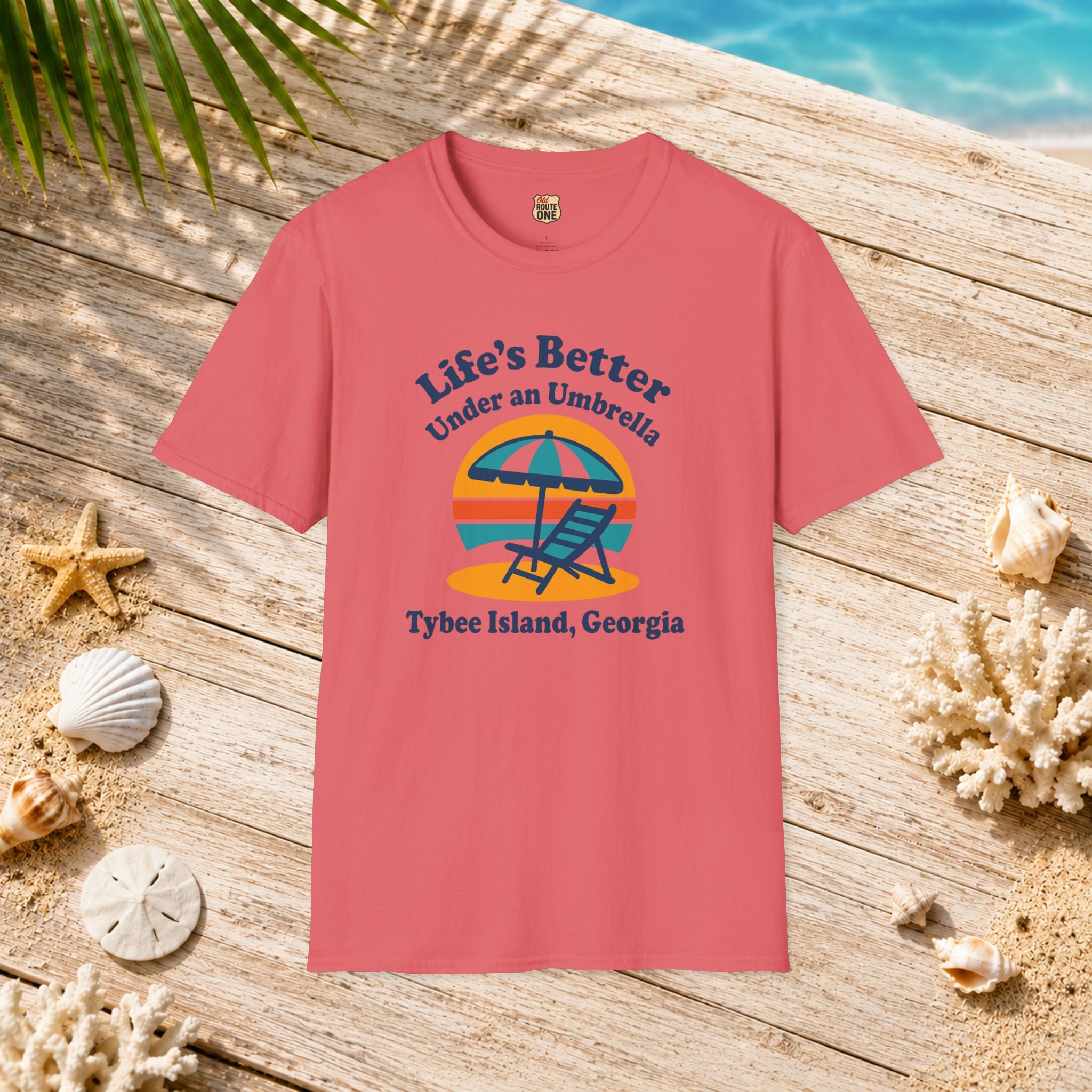 Life's Better Under an Umbrella Tybee Island Tee