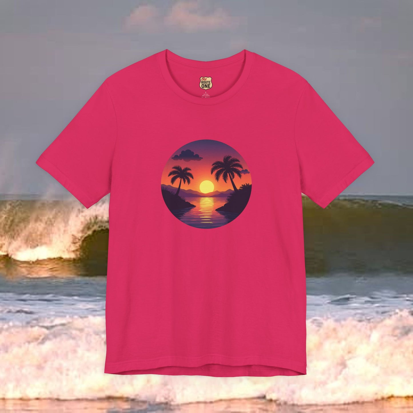 Sunset Chaser T-shirt, comfy cozy beach shirt