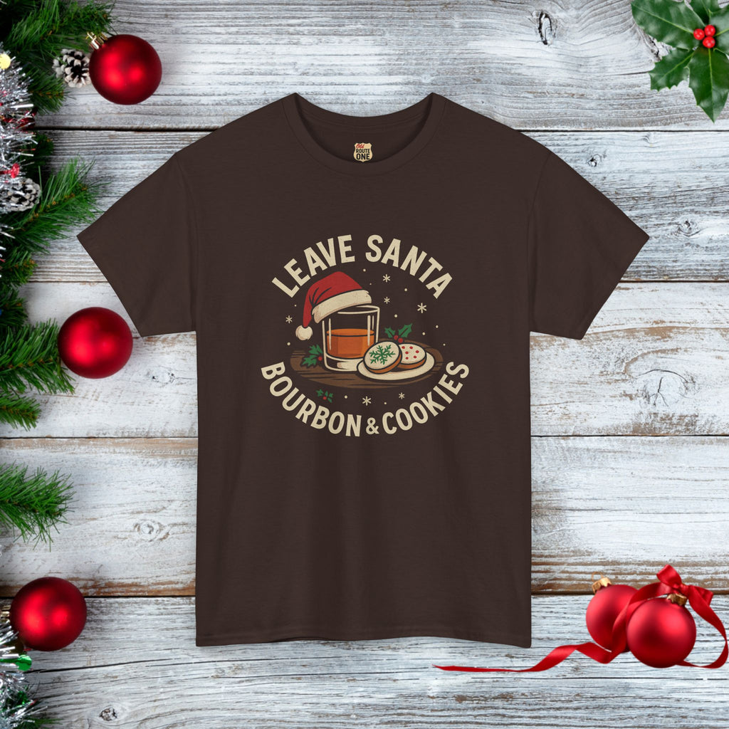 Santa Bourbon & Cookies Tee