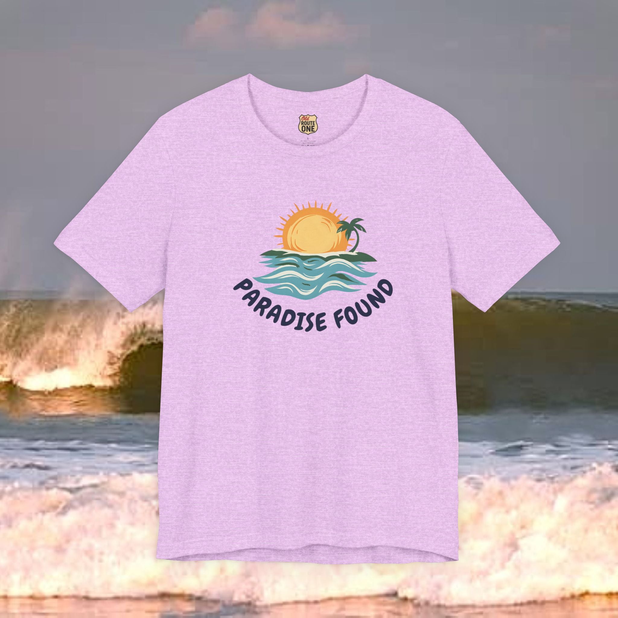 Paradise Found Sunrise over the Waves T-shirt