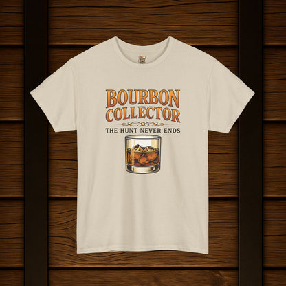 Bourbon Collector The Hunt graphic t-shirt
