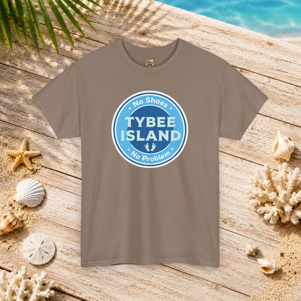 Tybee Island No Shoes No Problem , Everyday Tees