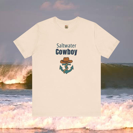 Saltwater Cowboy T-shirt - Coastal Freedom Collection