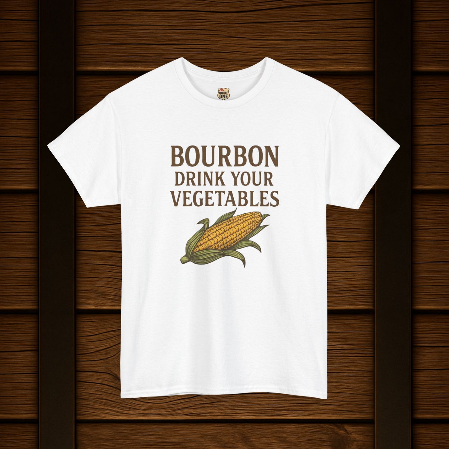NEW Bourbon Drink Your Vegetables Tee