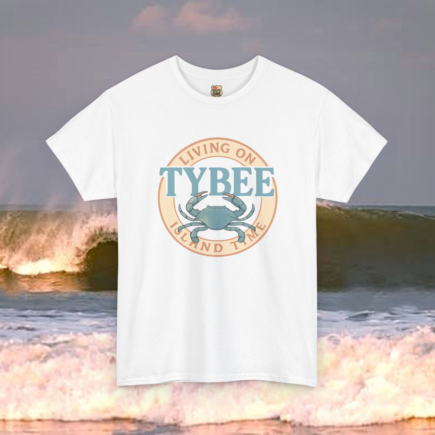 Tybee Island Living on Island Time , Everyday Tees, Gift for Him/Her, Comfortable Fashion, Eco-Friendly