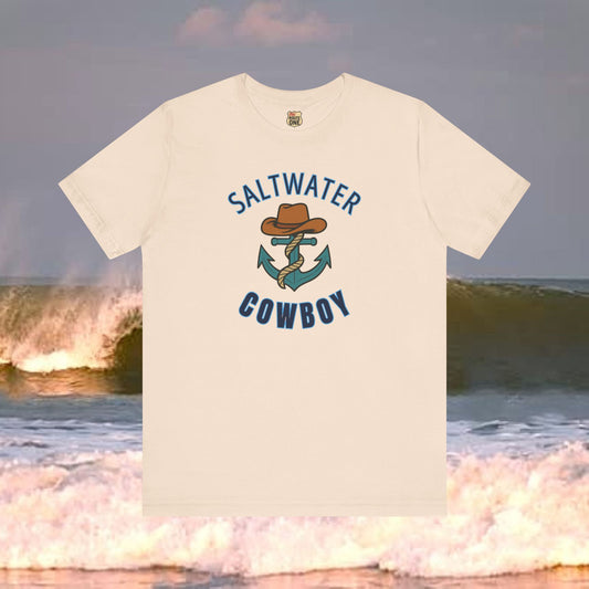 Saltwater Cowboy T-shirt - Coastal Freedom Collection