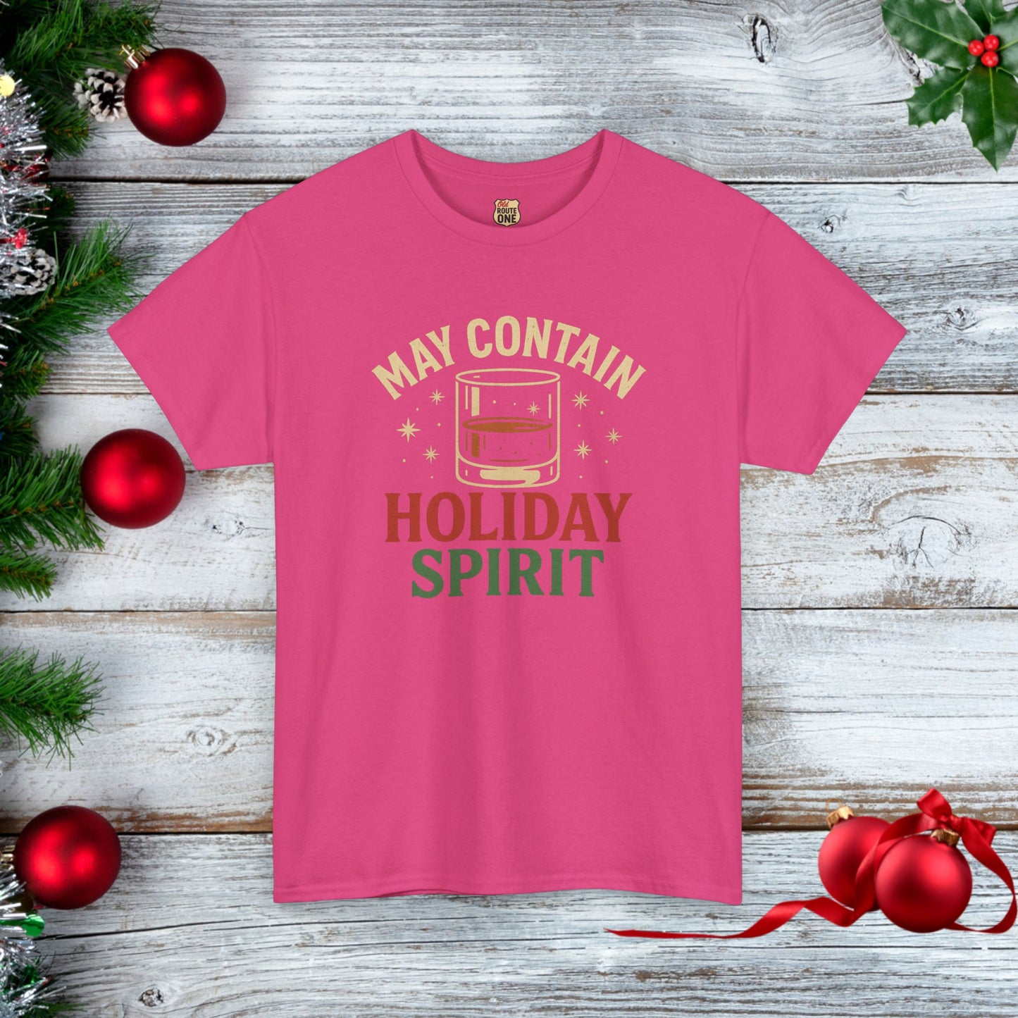 May Contain Holiday Spirit T-shirt