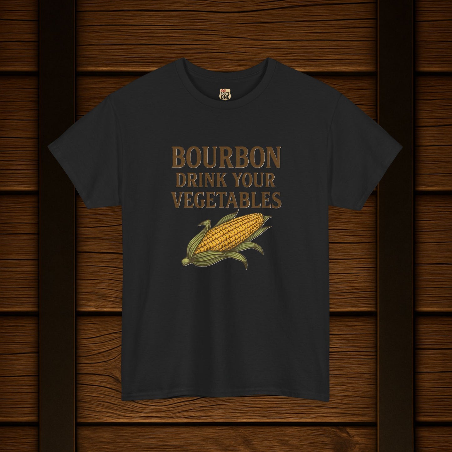 NEW Bourbon Drink Your Vegetables Tee