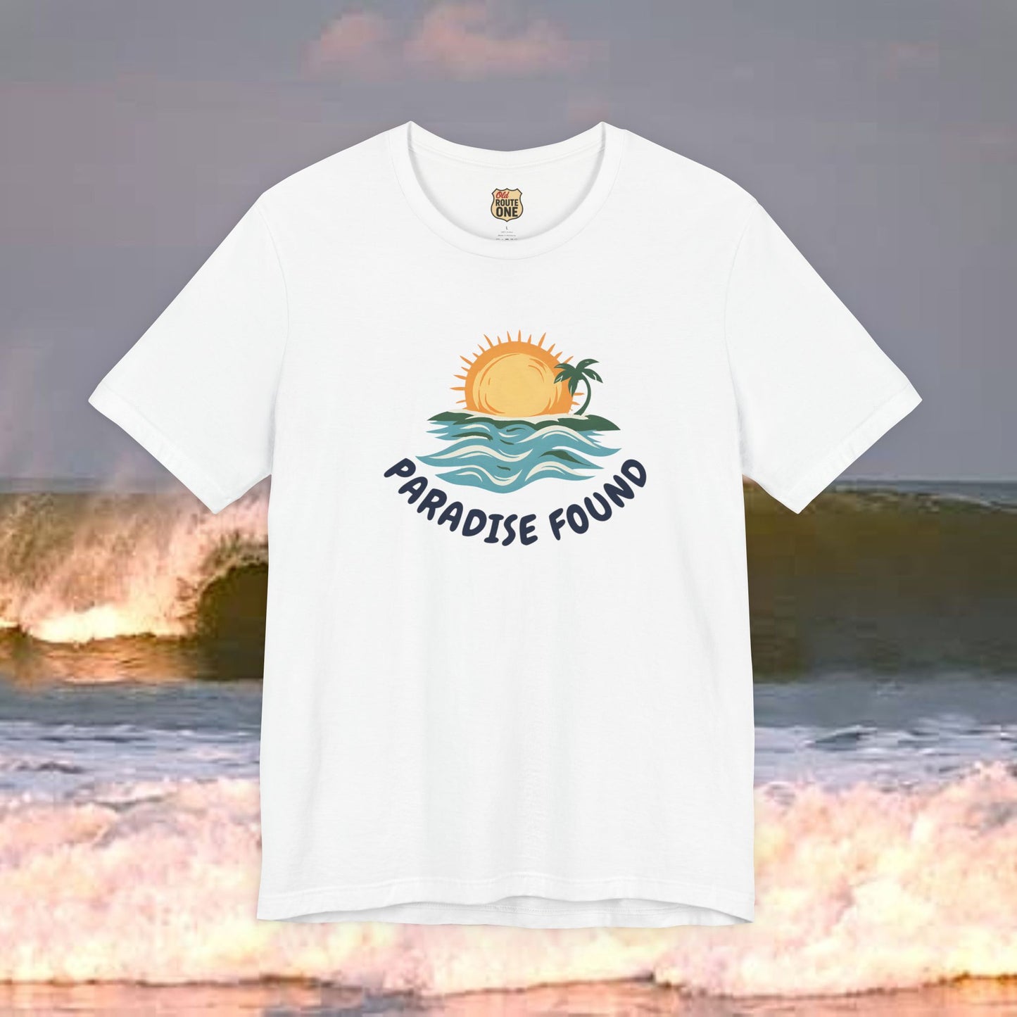 Paradise Found Sunrise over the Waves T-shirt
