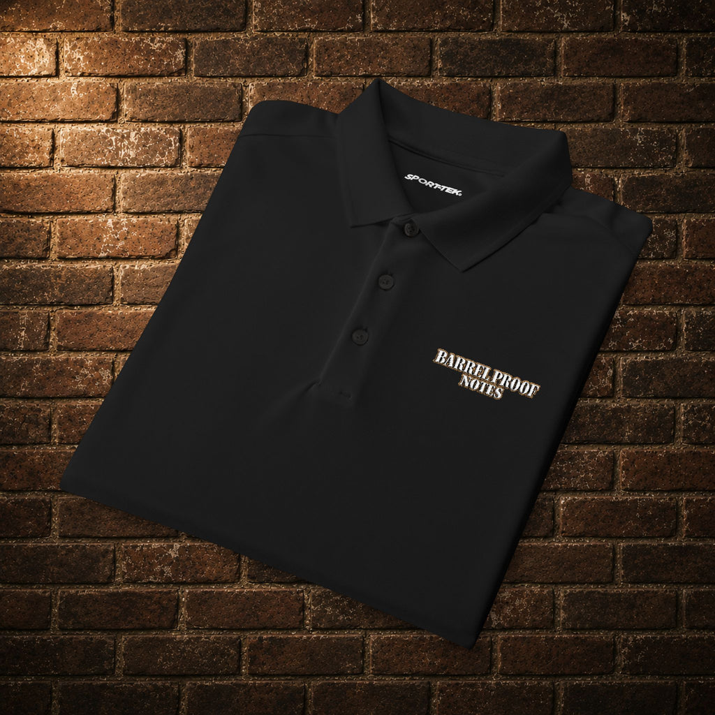Men's Embroidered Patrol Polo — "Respect the Badge" Law Enforcement Duty Shirt