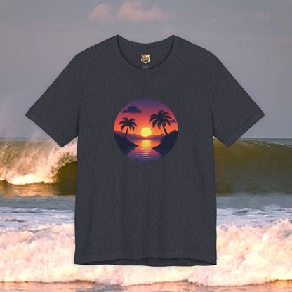 Sunset Chaser T-shirt, comfy cozy beach shirt