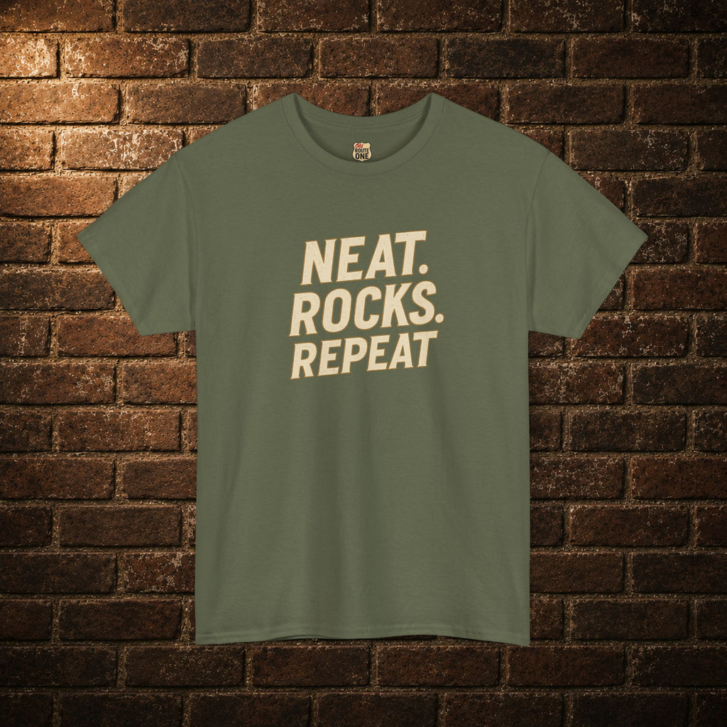 Neat Rocks Repeat Tee