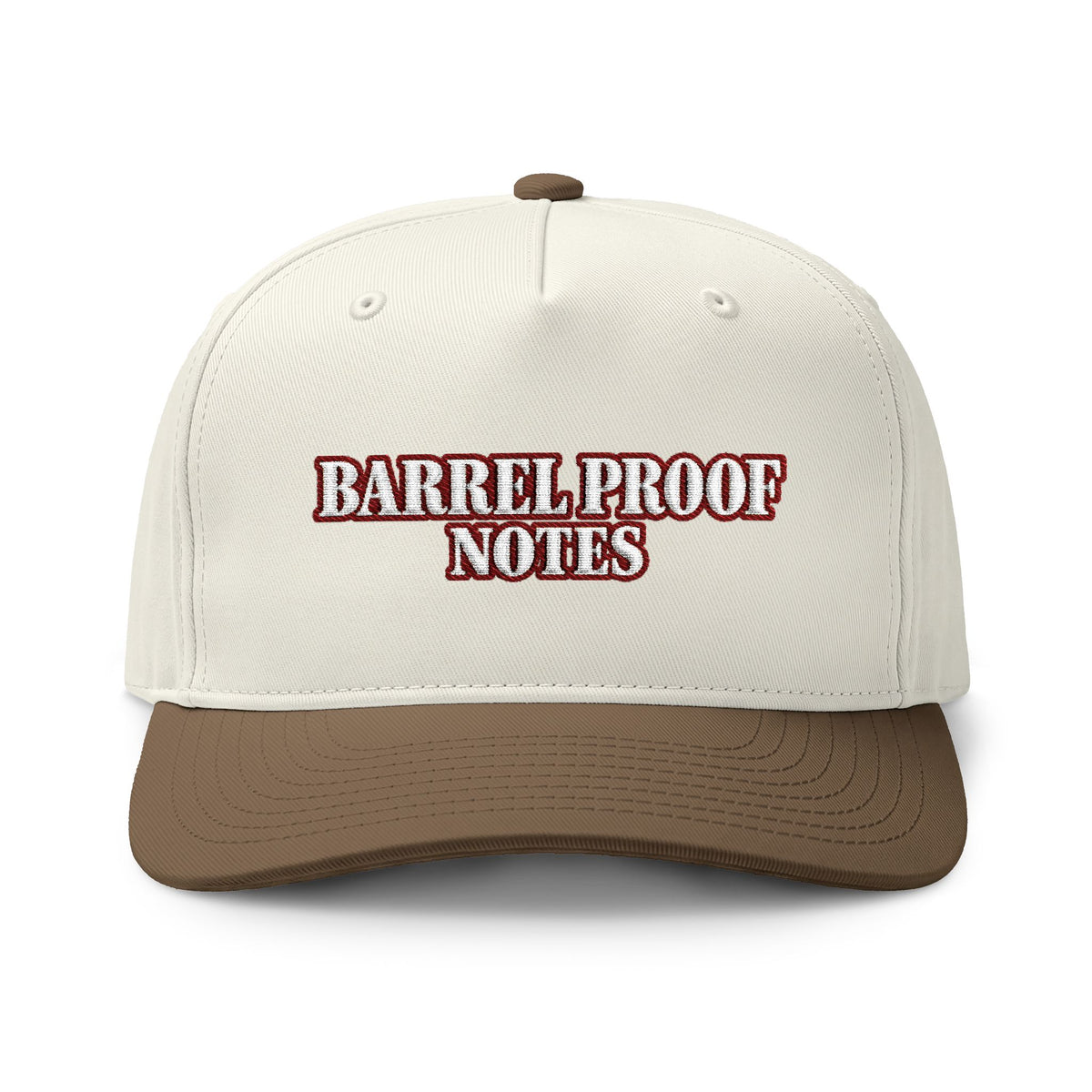 Barrel Proof Notes Embroidered Cap — Whiskey Tasting Hat