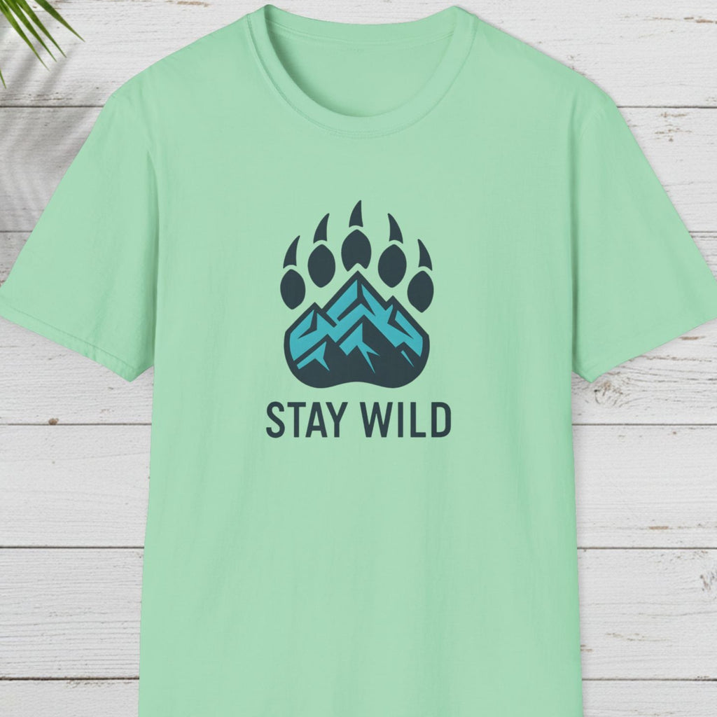 Stay Wild Mountain Emblem T-Shirt