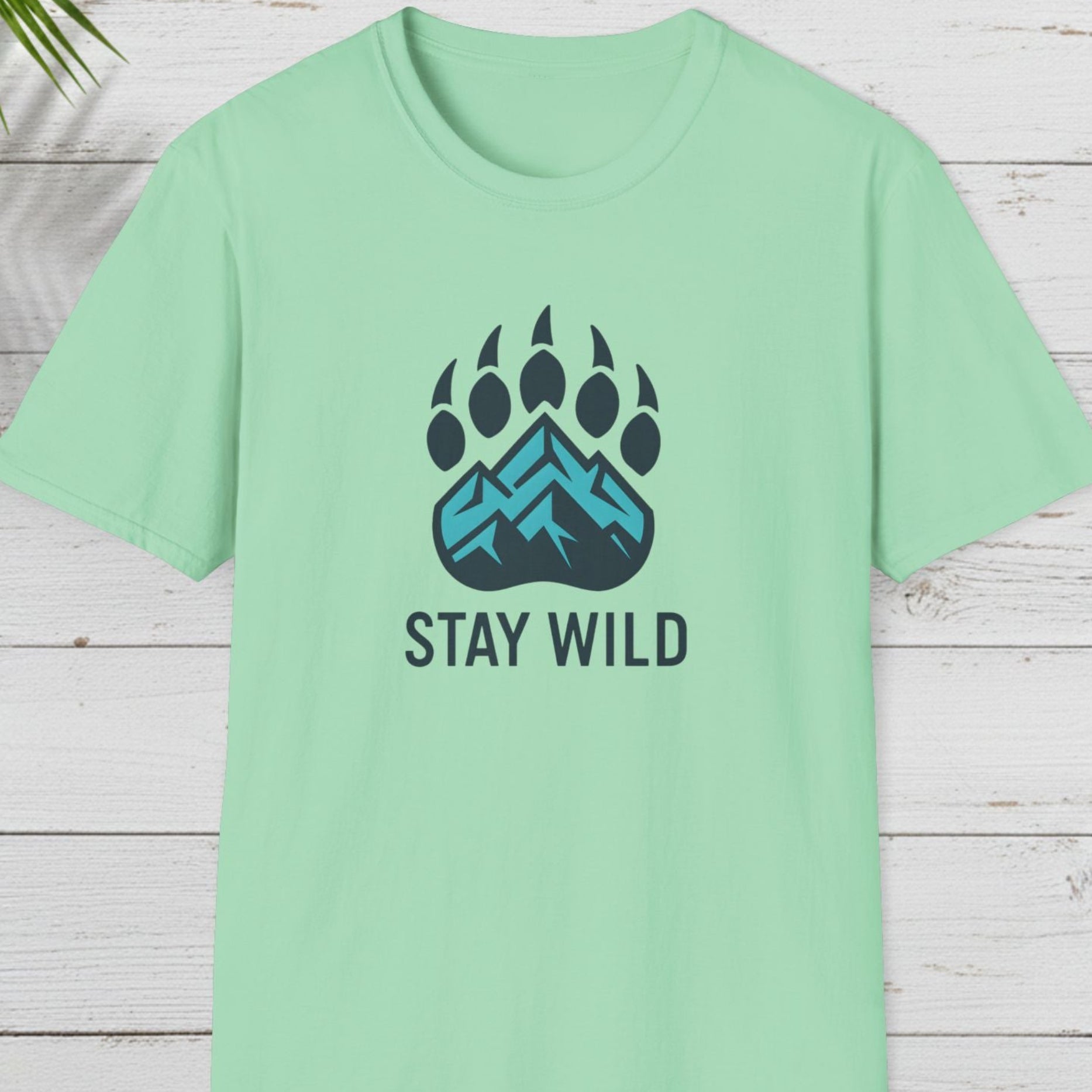 Stay Wild Mountain Emblem T-Shirt