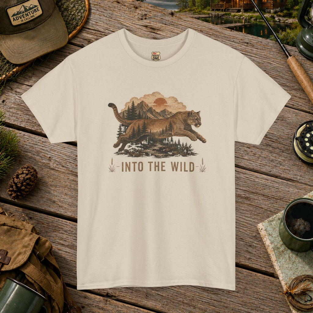 Into The Wild Mountain Lion T-Shirt