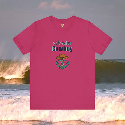 Saltwater Cowboy T-shirt - Coastal Freedom Collection