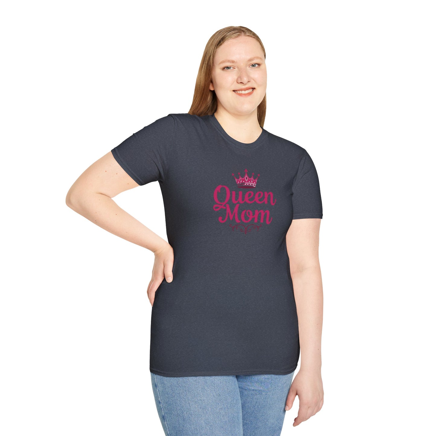 Queen Mom Tee Perfect Gift for Mom T-shirt Birthday Gift Mother's Day Gift for Her Women's Tshirt Gift