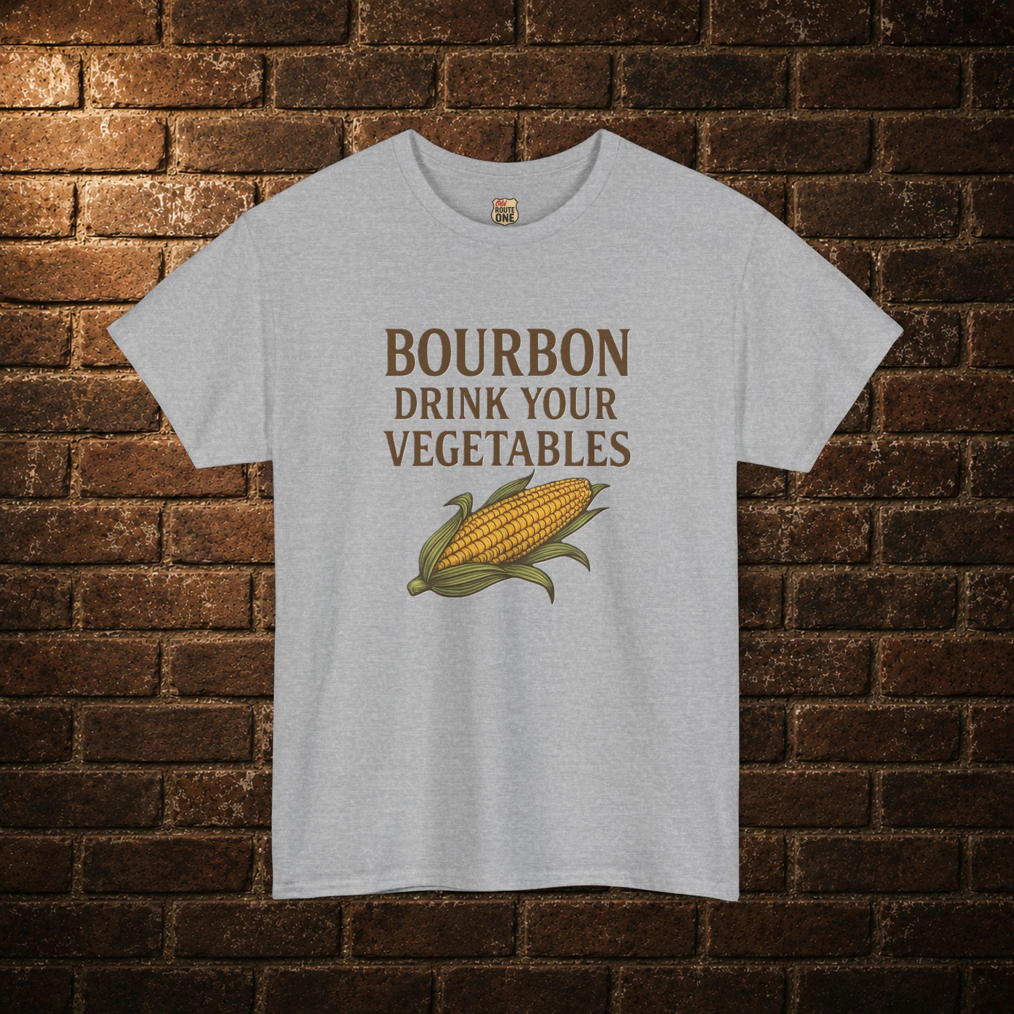 NEW Bourbon Drink Your Vegetables Tee