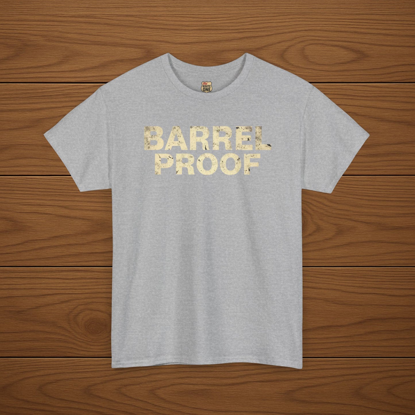 Barrel Proof Shirt For Dad Gift Idea For Bourbon Themed Clothing For Men Casual Wear To Distillery Fashion Apparel Gift Idea For Whiskey