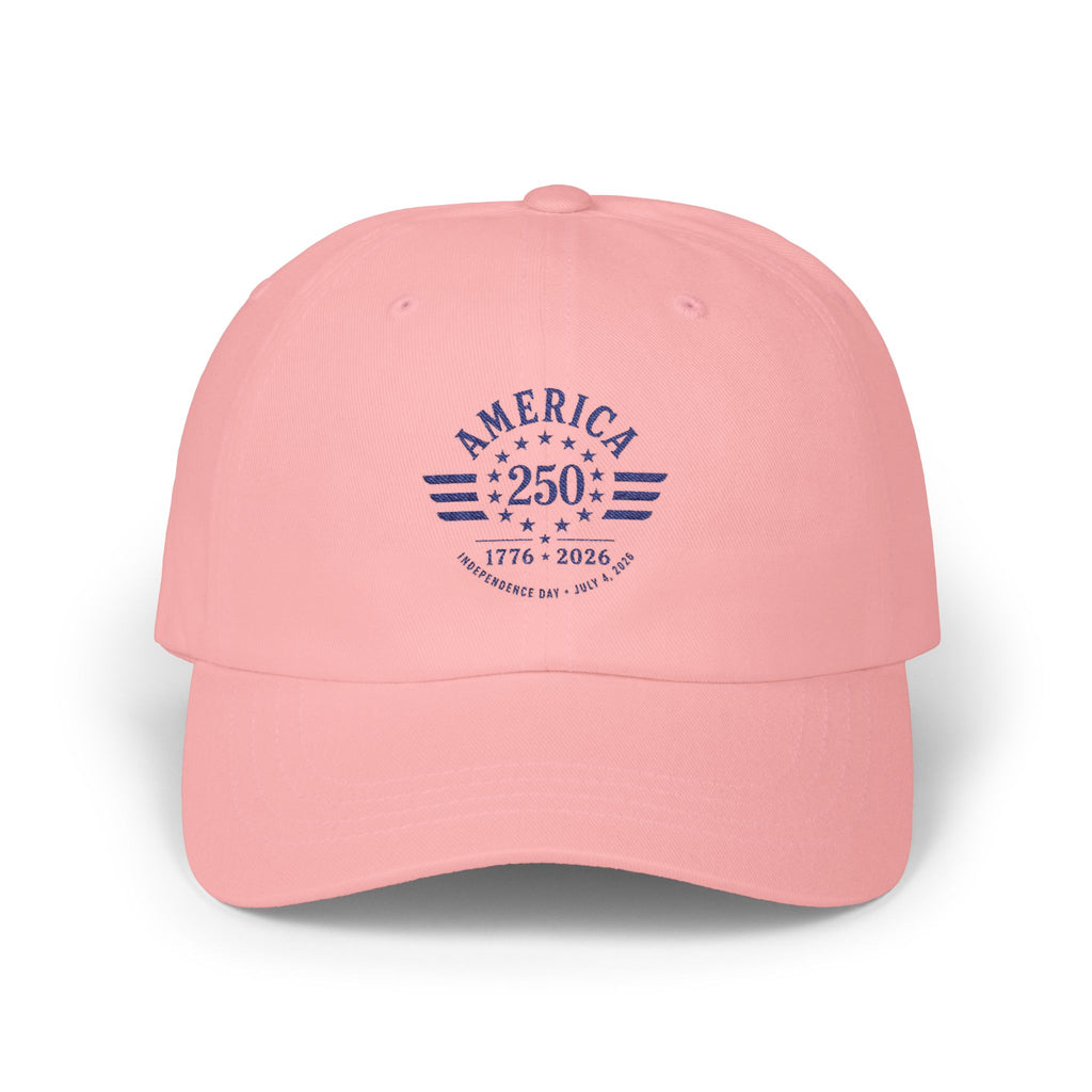 America 250 Dad Cap - 1776-2026 Patriotic Baseball Hat