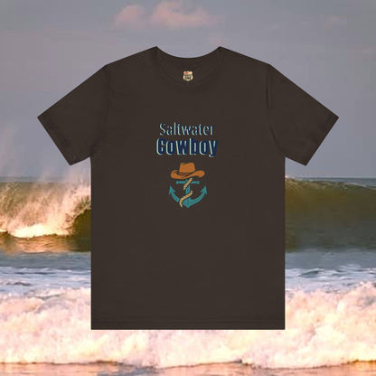 Saltwater Cowboy T-shirt - Coastal Freedom Collection