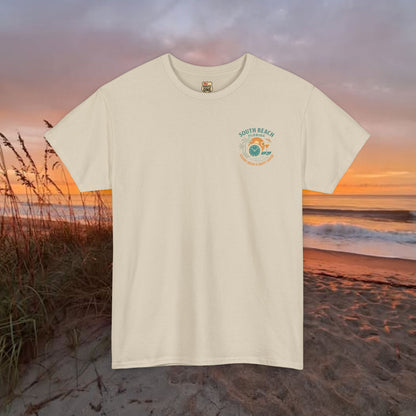 South Beach Florida Every Hour Is Happy Hour, Everyday Tees, Gift for Him/Her, Comfortable Fashion, Eco-Friendly