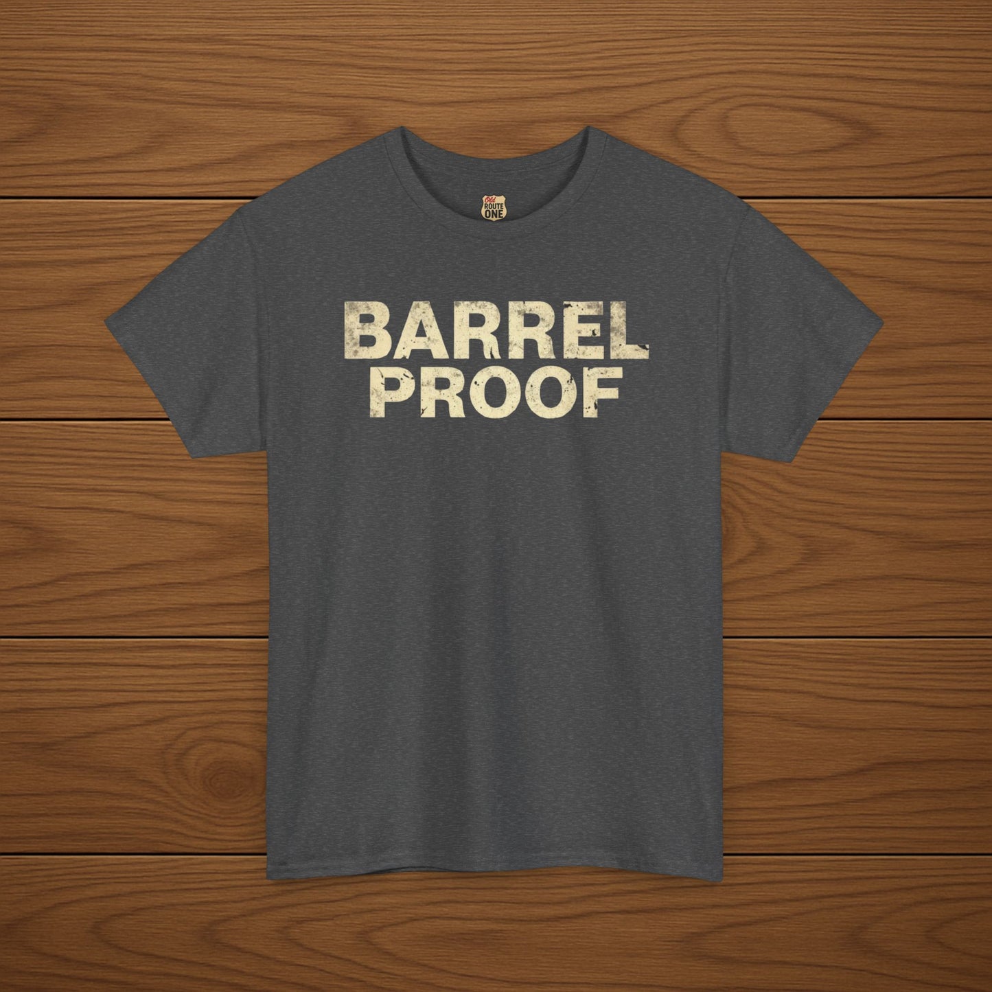 Barrel Proof Shirt For Dad Gift Idea For Bourbon Themed Clothing For Men Casual Wear To Distillery Fashion Apparel Gift Idea For Whiskey