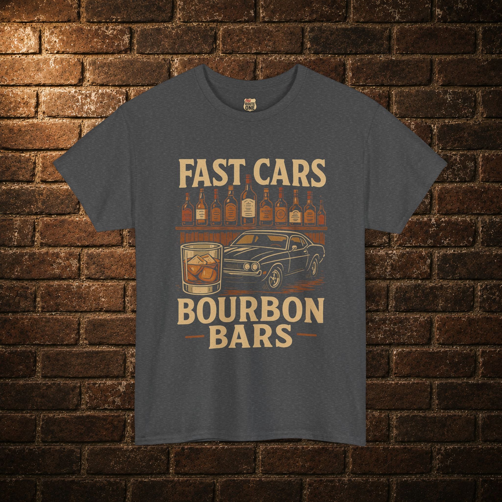 Fast Cars Bourbon Bars T-Shirt