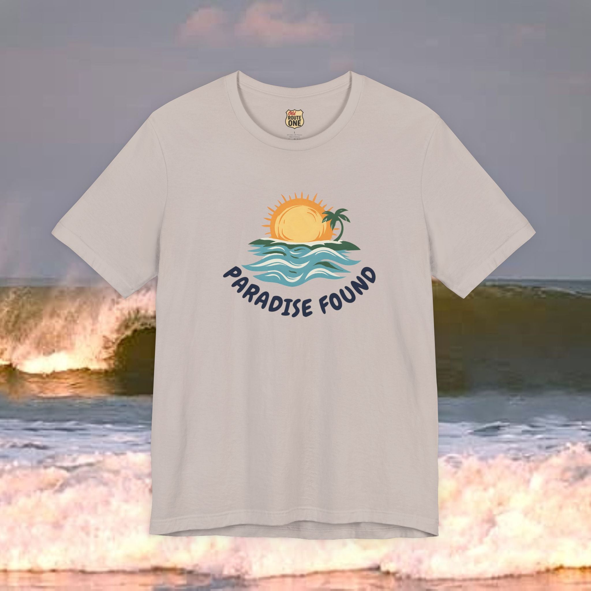 Paradise Found Sunrise over the Waves T-shirt