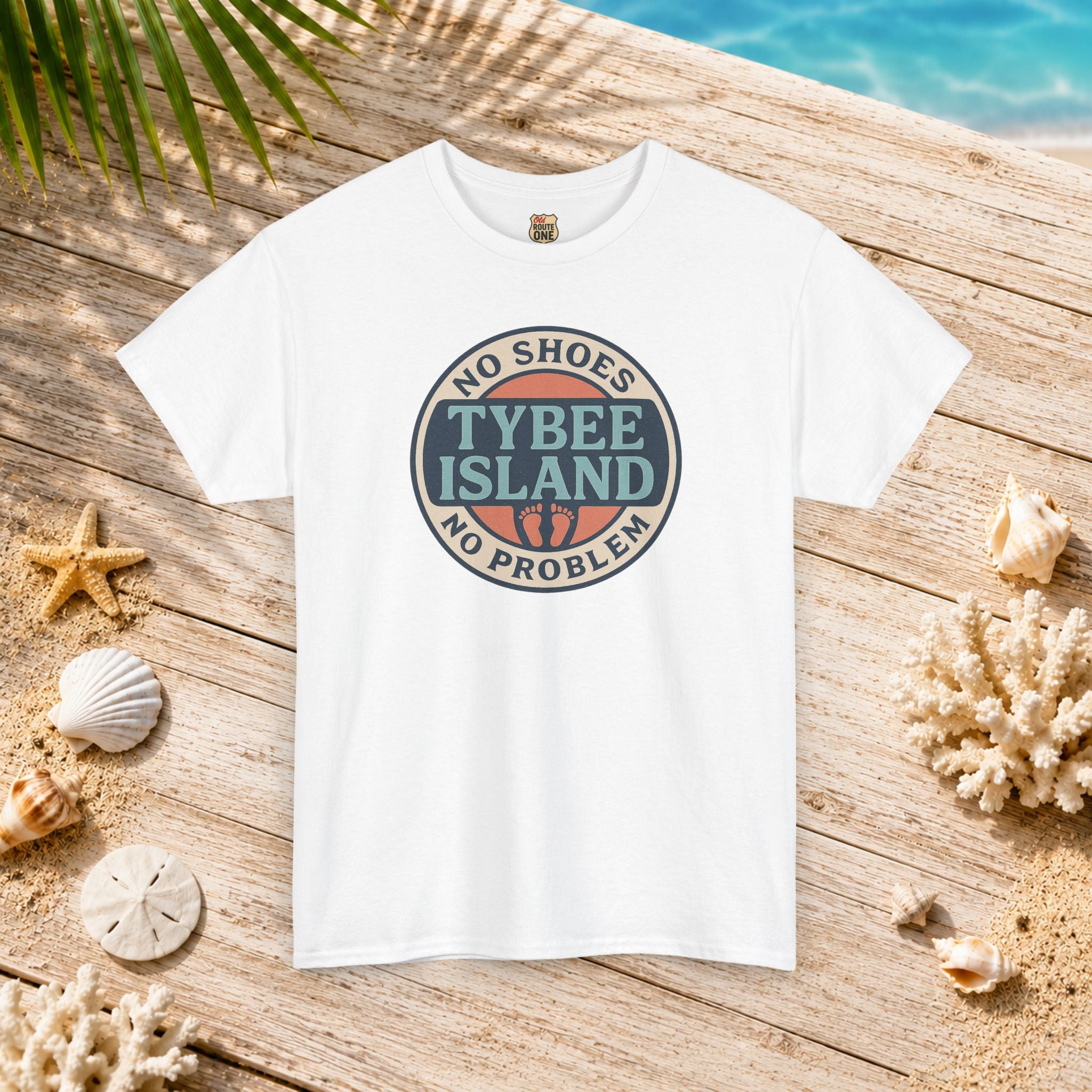Tybee Island No Shoes No Problem , Everyday Tees