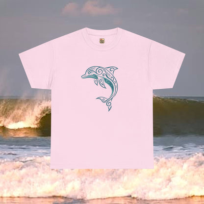 Dolphin Tee Ocean Art Design