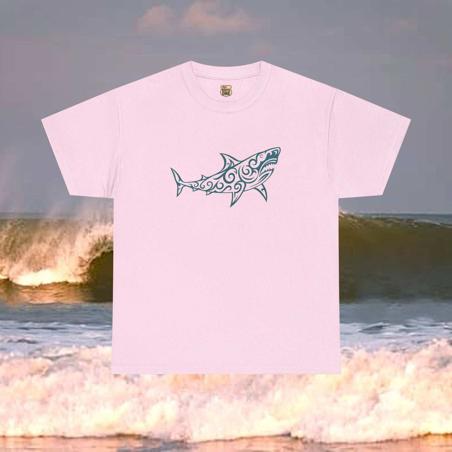 Tropical Island Shark Tee