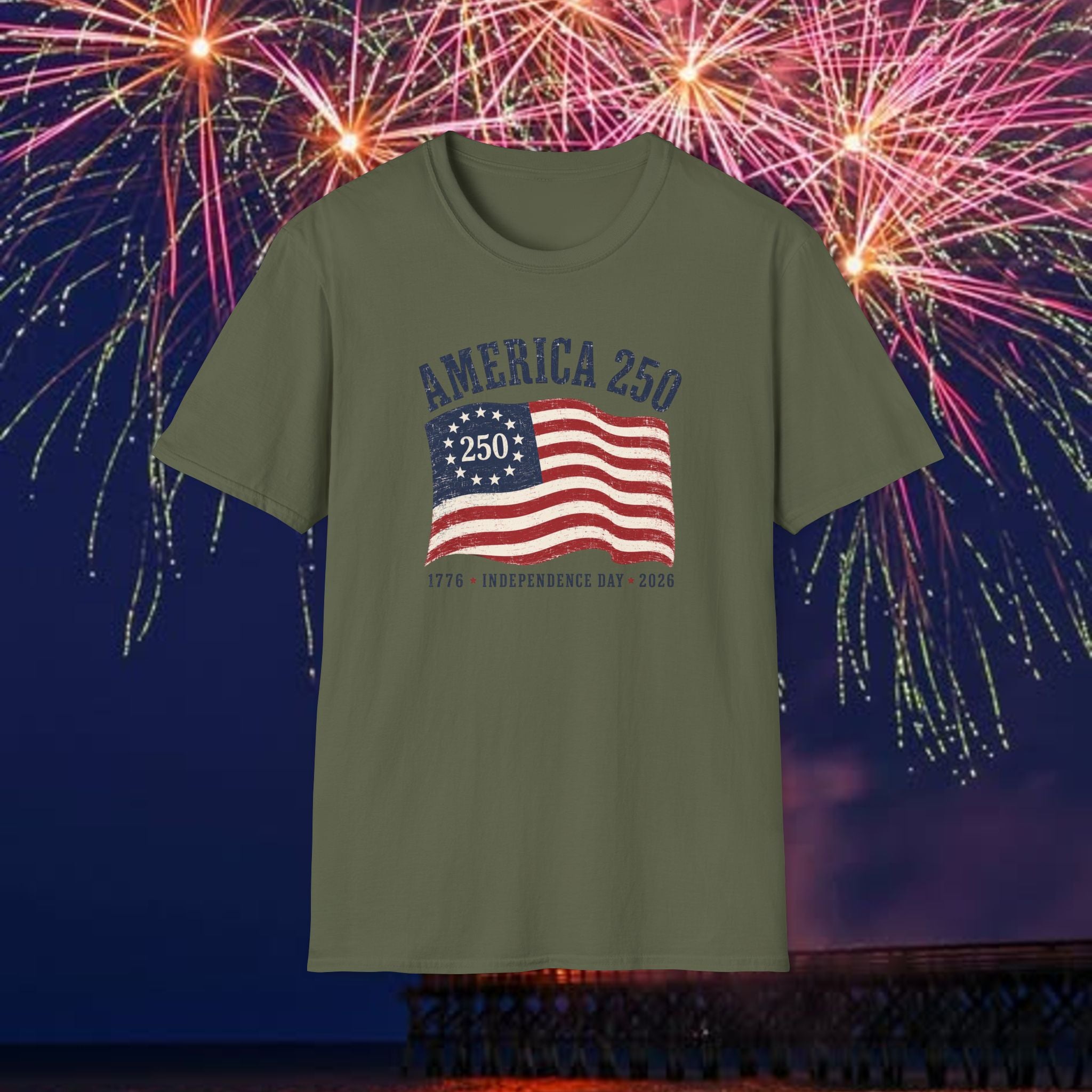 America 250 flag T-Shirt