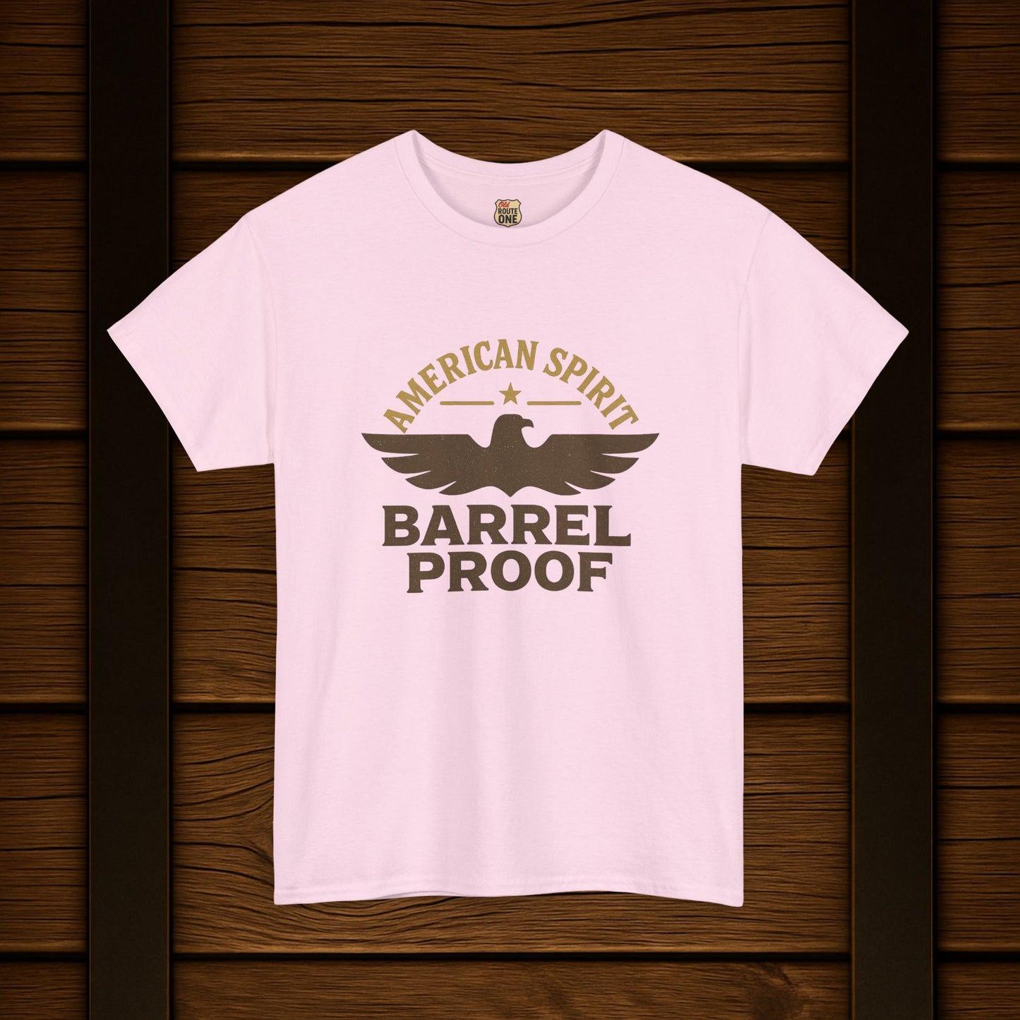 NEW T-Shirt American Spirit Barrel Proof Tee