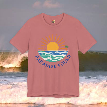 Paradise Found Sunrise on the Water T-shirt