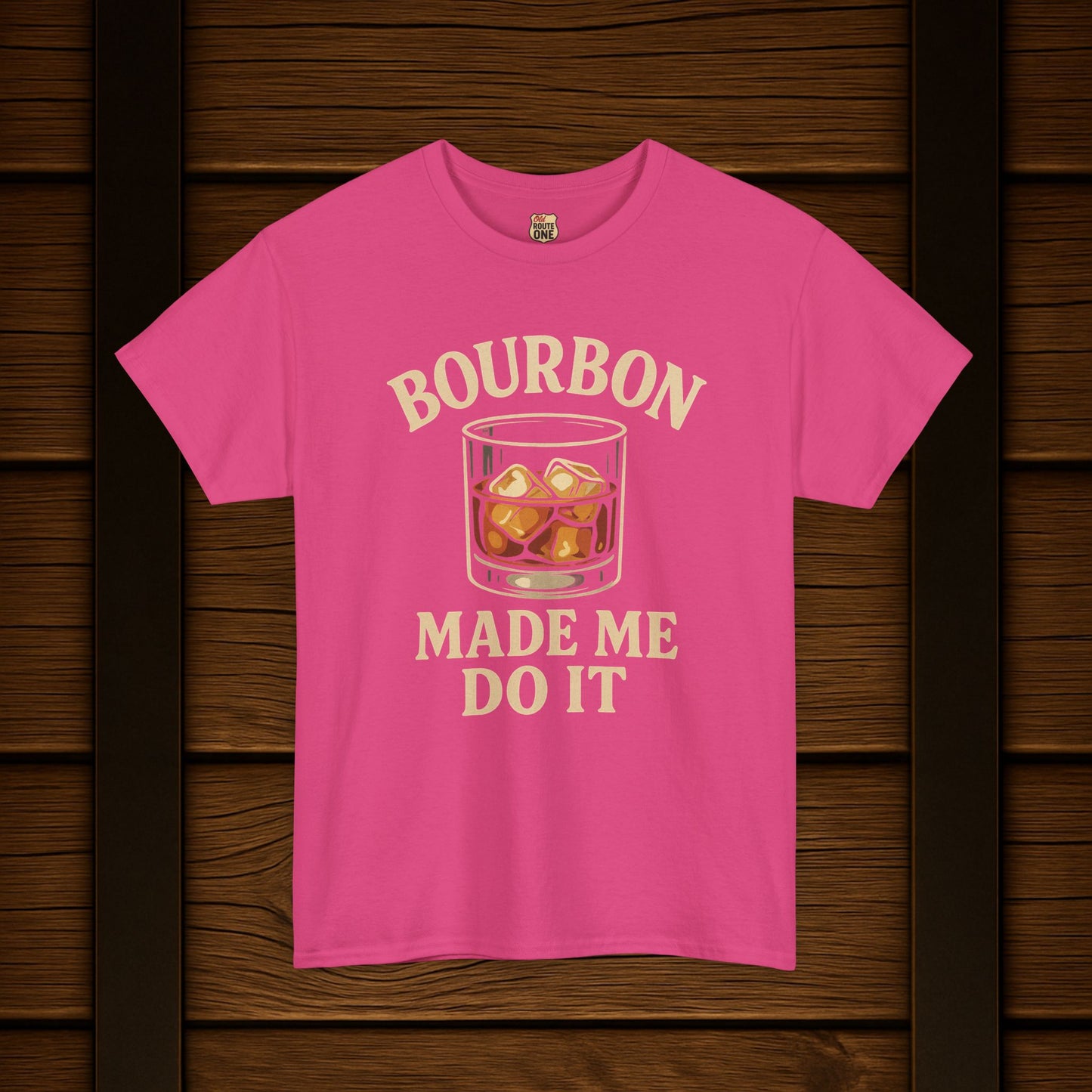 Bourbon Made Me Do It Tee - Barrel Proof Co.