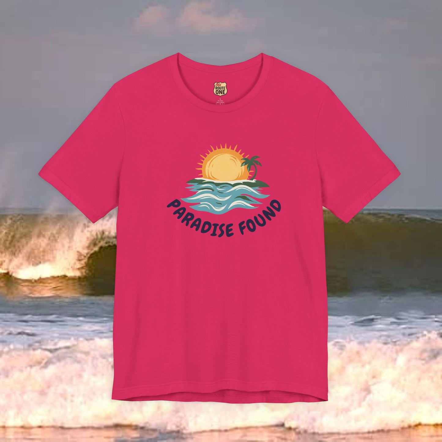 Paradise Found Sunrise over the Waves T-shirt
