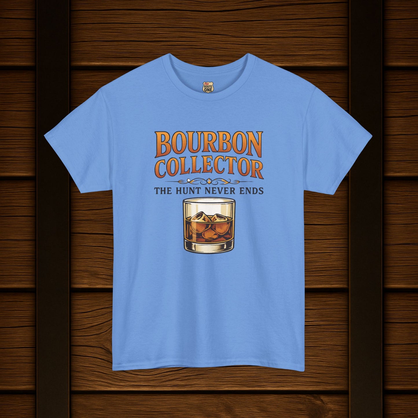 Bourbon Collector The Hunt graphic t-shirt