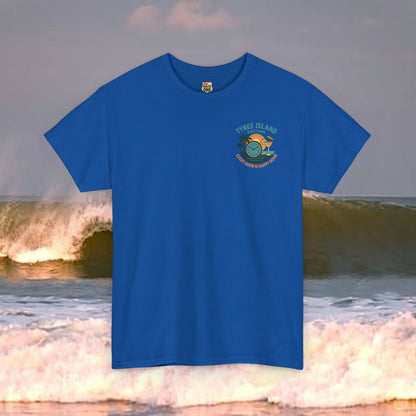 Tybee Island Edition Every Hour Is Happy Hour, Everyday Tees, Gift for Him/Her, Comfortable Fashion, Eco-Friendly