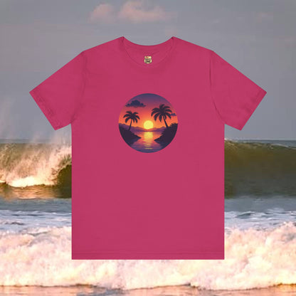 Sunset Chaser T-shirt, comfy cozy beach shirt