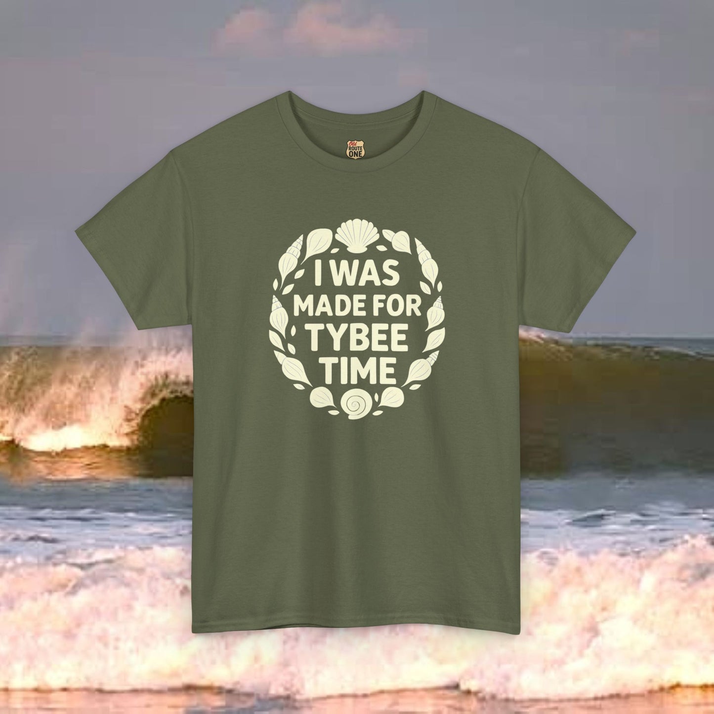 I Was Made for Tybee Time , Everyday Tees, Gift for Him/Her, Comfortable Fashion, Eco-Friendly
