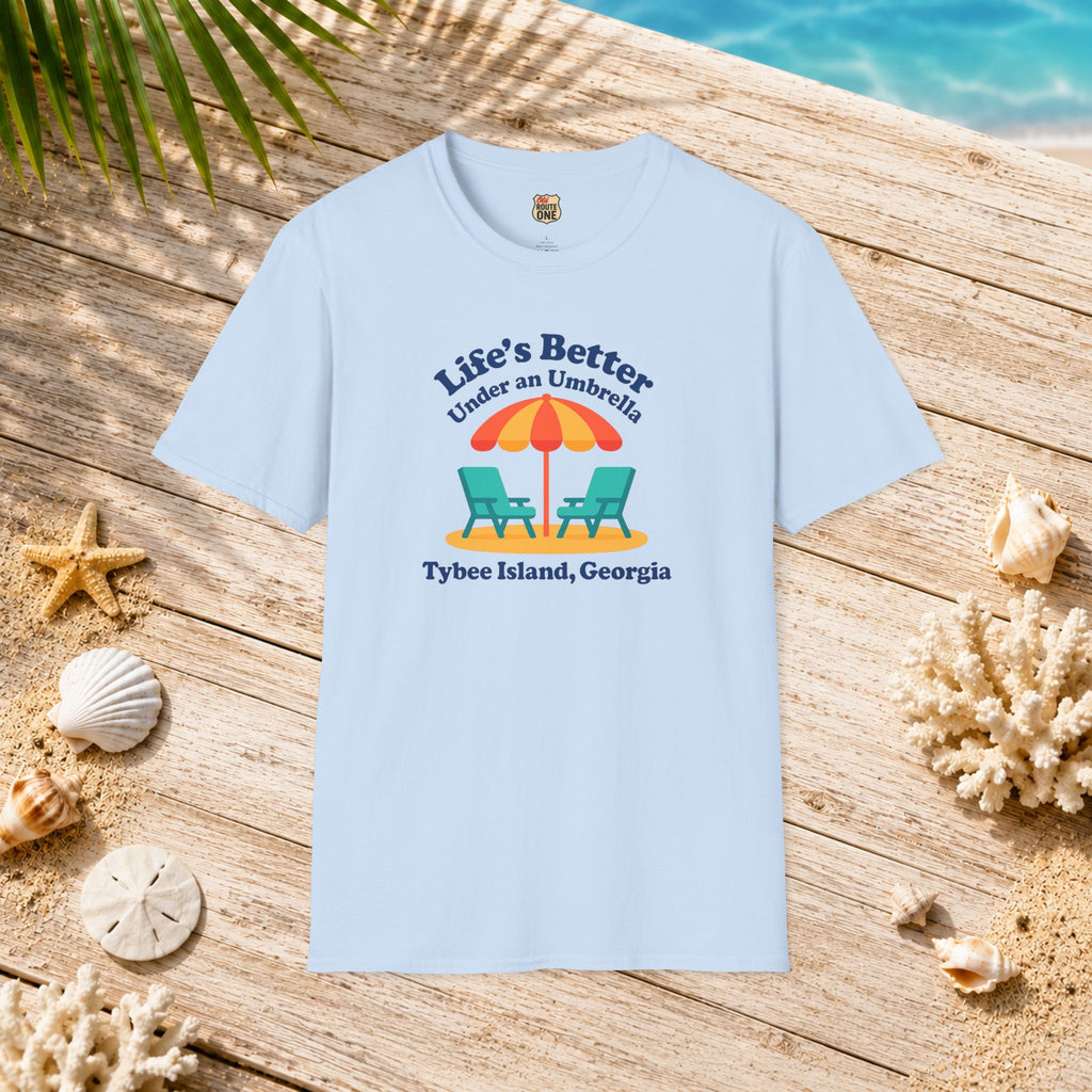 Life's Better Under an Umbrella Tybee Island tee