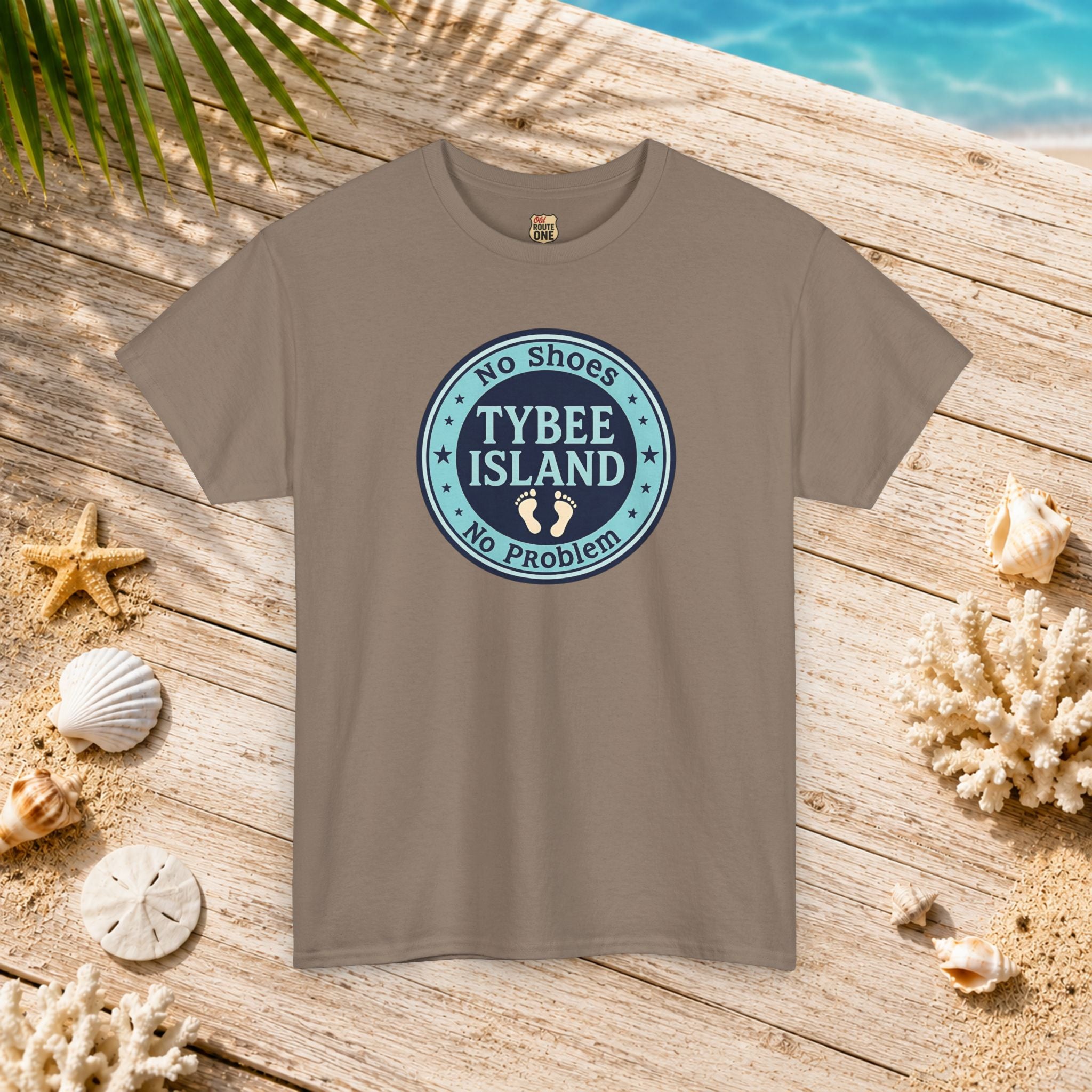 Tybee Island No Shoes No Problem , Everyday Tees