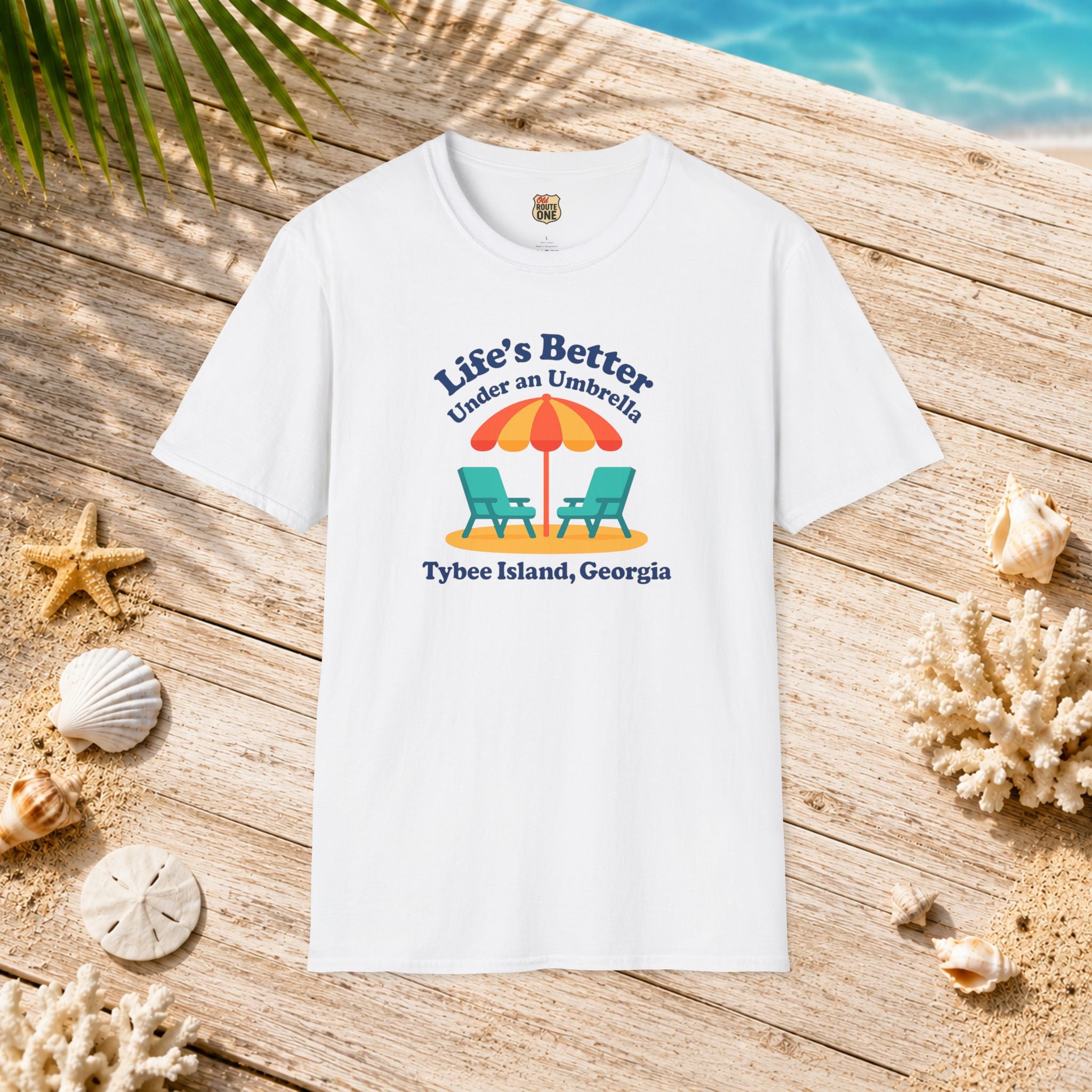 Life's Better Under an Umbrella Tybee Island tee