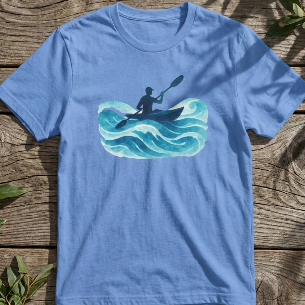 Paddling Through Waves T-Shirt