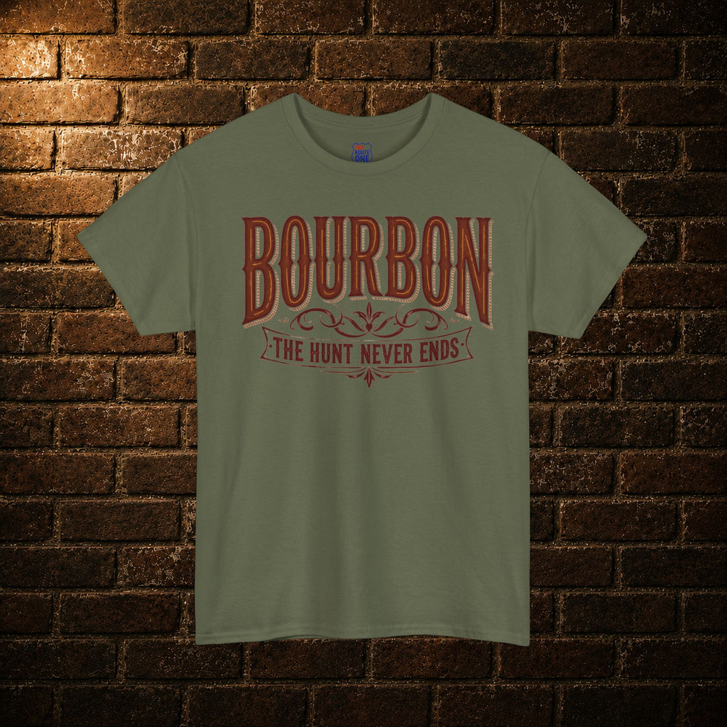 Bourbon "The Hunt Never Ends" T-Shirt