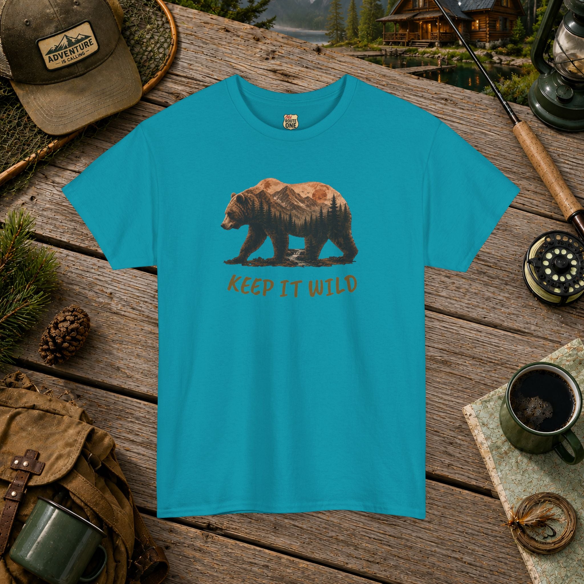 Keep It Wild Mountain Bear T-shirt