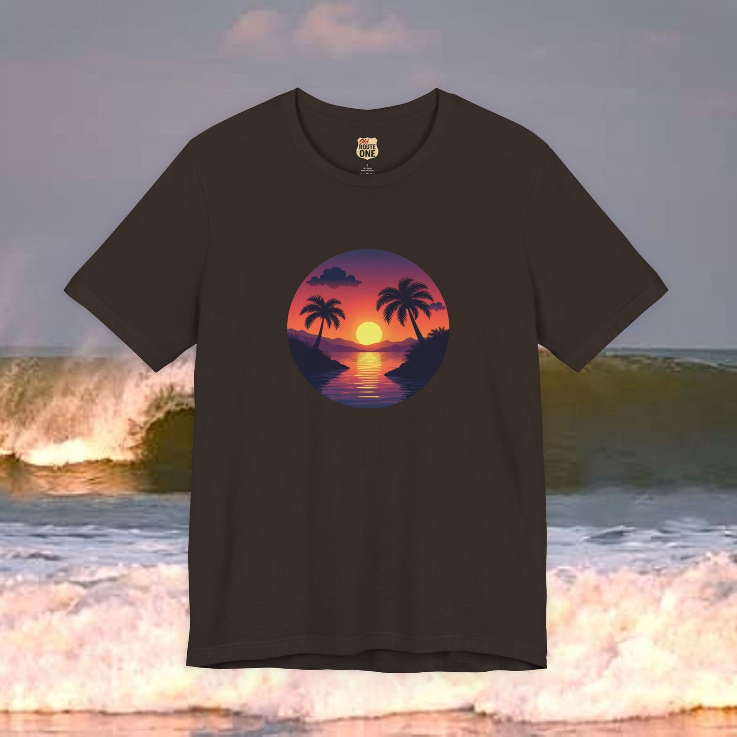 Sunset Chaser T-shirt, comfy cozy beach shirt